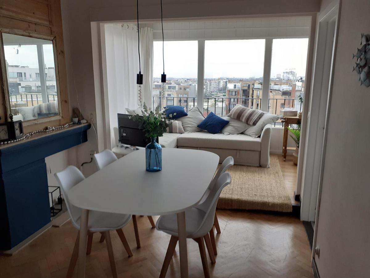 Gezellig Centraal Gelegen Penthouse Oostende Apartment Bagian luar foto